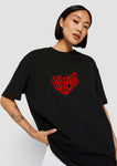 Just Because Heart short sleeved t-shirt