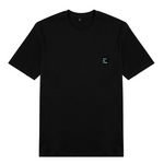 "THE SNAKE PROTECTOR" Black short sleeve t-shirt