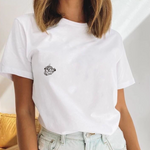 "Hangover" white short sleeved t-shirt