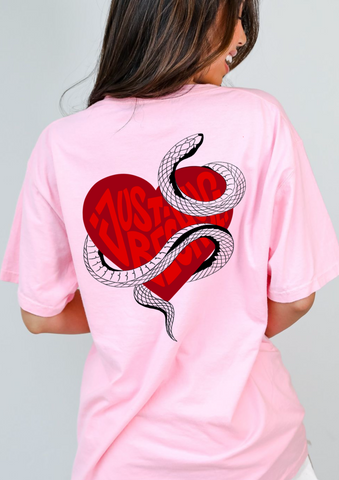 "SAPPORO" Pink short sleeved t-shirt