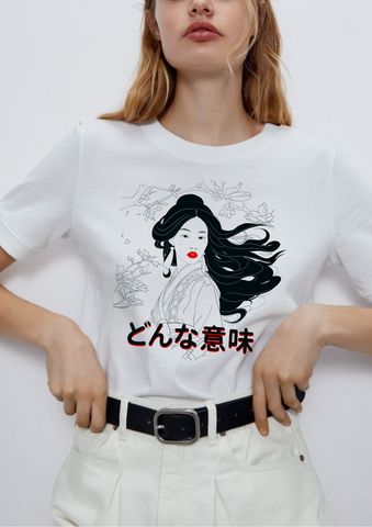 "OSAKA" samurai warrior short sleeved t-shirt