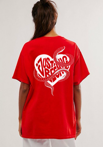 "NAGOYA" Red short sleeve t-shirt