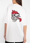"Hangover" white short sleeved t-shirt