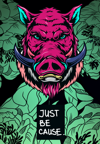 "Wild Boar" Art Print